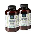 Lot de 2: Spiruline BIO et chlorella BIO  3 000 mg - 1:1 - 2 x 500 comprimés - Unimedica