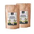 2er-Sparset: Bio Ashwagandha Pulver - 2 x 500 g - echte indische Schlafbeere - von Unimedica